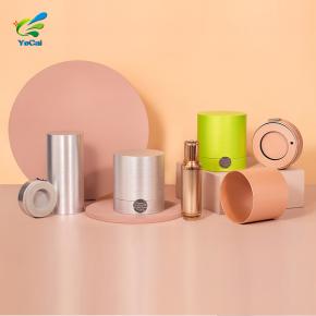 Custom logo round tube luxury gift packaging cylinder shape cardboard box