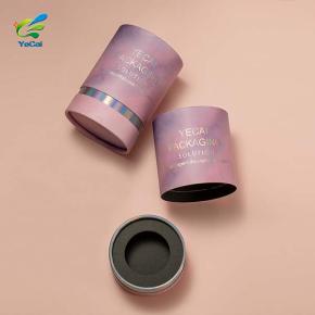 Elegant gift cylinder box cardboard tube packaging round paper tube for gift packaging