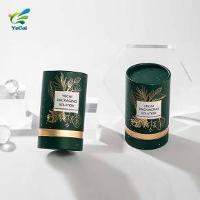 Eco friendly round box packaging luxury cardboard paper tube packaging