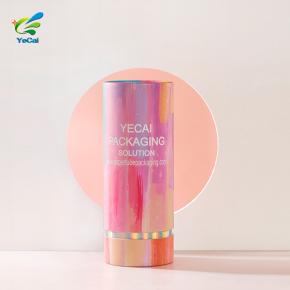 Customized luxury paper tubes cosmetics paper box cylinder skincare packaging boxes