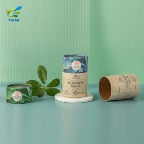 Customized kraft paper tube round paper packaging cardboard cylinder tube box 