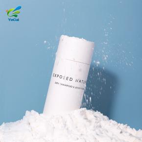 Custom printing powder packaging round cardboard canister sea salt packaging paper tube with shaker top 