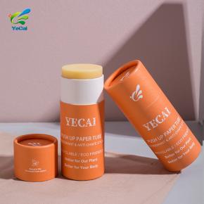 Deodorant packaging - push-up paper tubes